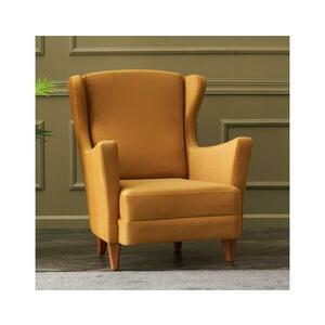 NUPI füles fotel, sárga 825BLC2550 kép