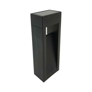 LED napelemes lámpa 2xLED/1, 2V 200 mAh IP44 fekete 034 0001090 kép