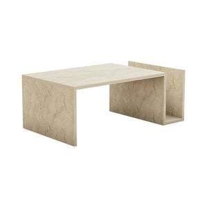 Dohányzóasztal MONEL, márvány dekor, bézs 495SSE2115 kép