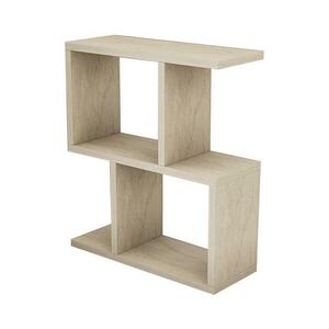 CROS oldalsó asztal, márvány dekor, bézs 835PUQ6356 kép