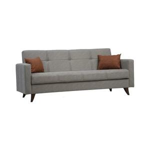 Háromszemélyes kihúzható kanapé KORFU világosszürke 730MST1205 kép