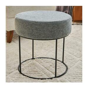 Puff JAVI, átmérő 40 cm, szürke 825BLC2384 kép