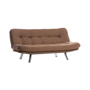 BINA kétszemélyes kihúzható kanapéágy – világosbarna 859FTN2830 kép