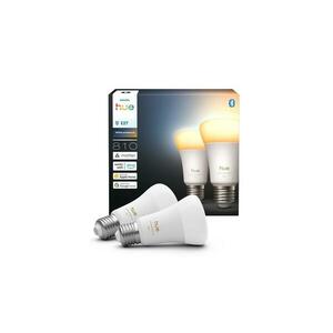 2 darabos szett: dimmelhető Philips Hue WHITE AMBIANCE LED izzó E27/6W/230V 1000 kép