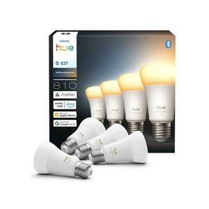 4 darabos szett dimmelhető Philips Hue WHITE AMBIANCE LED izzó E27/6W/230V 1000 kép