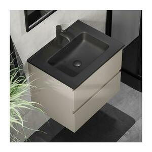 BATH DELUXE KENWOOD 61 cm fürdőszobai mosdószekrény, Marrakesh/fekete BT0094+BT0126 kép