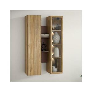 FORTE INAR fali polc tölgy/barna BTHVH331 kép