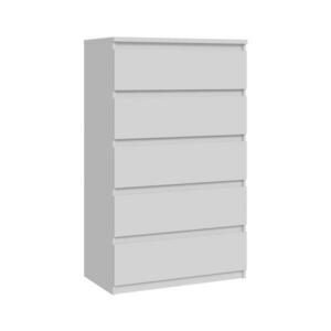 FORTE MAO fehér fiókos komód CHLK45 kép