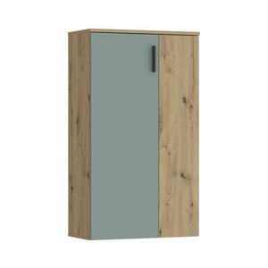 FORTE Cipőtartó ETON artisan tölgy/zöld BTS321 kép