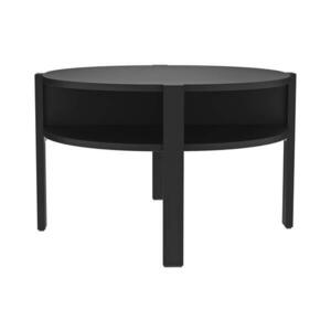 FORTE RINO fekete dohányzóasztal CFTT5024 kép