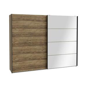 FORTE Gardróbszekrény tükörrel OREN 270x210 cm artisan tölgy HYTS12411 kép