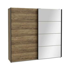 FORTE Tükrös gardróbszekrény OREN 220x210 cm artisan tölgy HYTS92411 kép