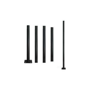 Fém oszloprúd BASE kültéri világításhoz, 4 m, Ø 60 mm, fekete 003692 kép