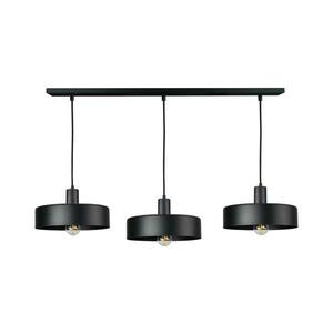 Keter Lighting Kábellel függesztett ARCANE csillár 3xE27/60W/230V fekete 3412 kép