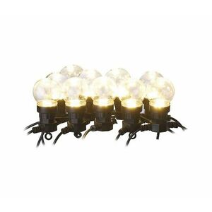 LED Kültéri dekorációs lánc 10xLED/10m IP44 átlátszó DCPW02 kép