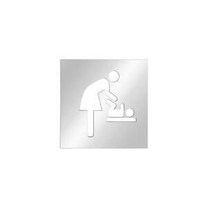 BEMETA Ikona Pelenkázó 12x12 cm rozsdamentes acél/ezüst 111022062 kép