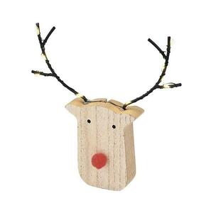 LED karácsonyi dekoráció 8xLED/2xAAA rénszarvas DCWW42 kép