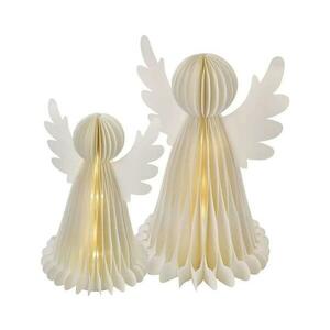 LED karácsonyi dísz 20×LED/6×AA, angyalok DCAW23 kép