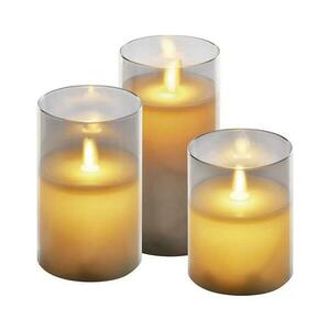 3 darabos LED gyertya szett LED/6xAA DCCW05 kép