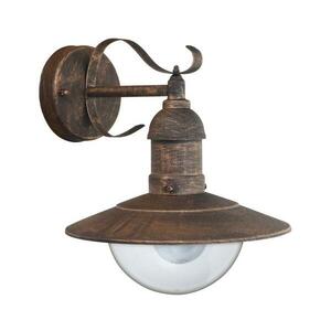 Brilagi - Kültéri fali lámpatest MOLDE 1xE27/60W/230V IP44 bronz/patina 63024 kép