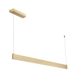 LED csillár LINEA, kábellel függesztett, 36W/230V, 3000/4000/5700K, CRI 90, arany ML1785 kép