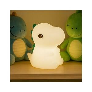 LED RGBW, dimmelhető, újratölthető gyerek éjszakai lámpa DINO LED/1W/5V 1200 mAh ML2265 kép