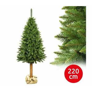 220 cm magas, törzsös lucfenyő karácsonyfa EL kép