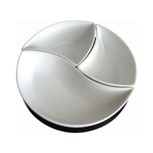 UTC TORO 3 darabos kerámia/fa tálkaszett tálcával 590049 kép