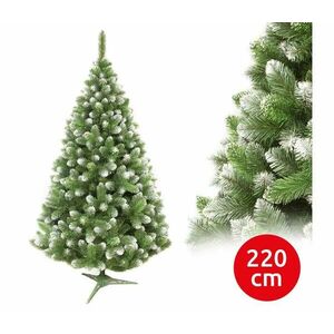 Karácsonyfa 220 cm magas fenyőfa EL kép