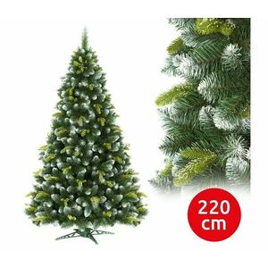 Karácsonyfa 220 cm magas fenyőfa EL kép