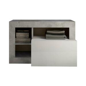 MC Akcent Pad LENOR fehér/szürke beton 409030 kép