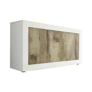 MC Akcent Komód NERILA fehér/barna 209015 kép