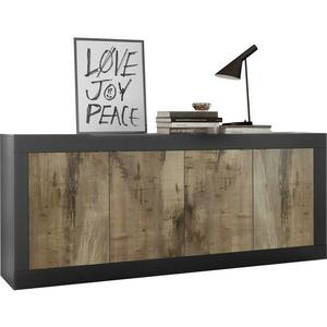 MC Akcent NERILA komód fekete/barna 208015 kép