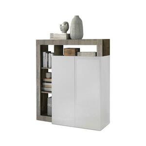 MC Akcent LENOR komód fehér/barna 209030 kép