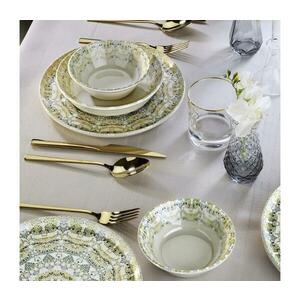 12 darabos színes porcelán étkészlet 430KSV8965 kép