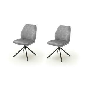 MC Akcent NEXORO étkezőszékek, 2 db, szürke 4027207189259 kép