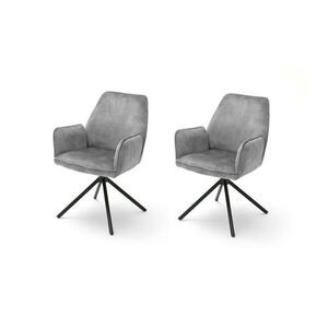 MC Akcent Étkezőszék NEXORO 2 db szürke 4027207189266 kép