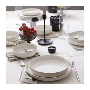 18 darabos étkészlet fehér/ezüst/porcelán 710KTP4533 kép