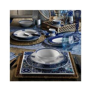 24 darabos kék porcelán étkészlet 710KTP2711 kép