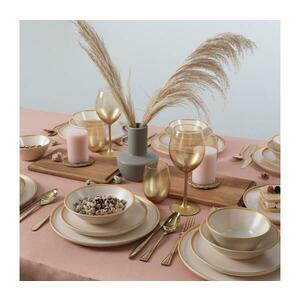 24 darabos bézs kerámia étkészlet 275KRM1932 kép