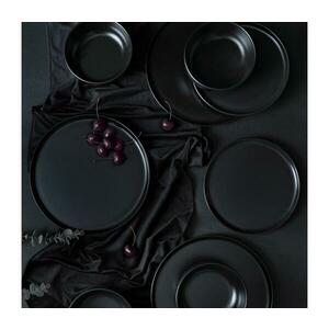 18 részes fekete kerámia étkészlet 275KRM1862 kép