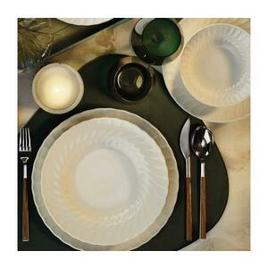 24 részes fehér porcelán étkészlet 710KTP3467 kép