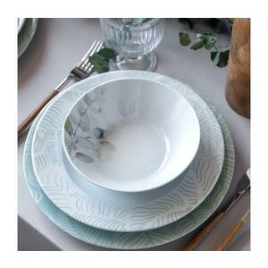 Étkezési készlet 24 db fehér/zöld/porcelán 719KTP9879 kép