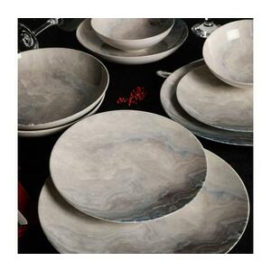 24 részes barna porcelán étkészlet 387GRP1104 kép