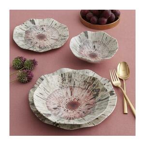 24 darabos színes porcelán étkészlet 387GRP1125 kép