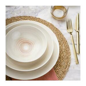 24 darabos bézs porcelán étkészlet 387GRP1353 kép