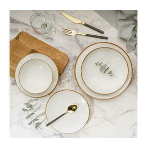 24 darabos bézs porcelán étkészlet 387GRP1350 kép