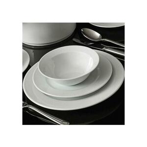 24 darabos fehér porcelán étkészlet 710KTP2432 kép