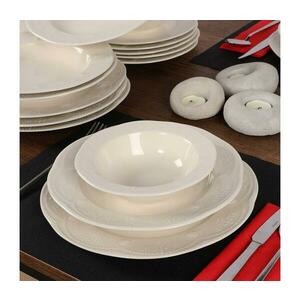 24 darabos fehér porcelán étkészlet 710KTP2437 kép