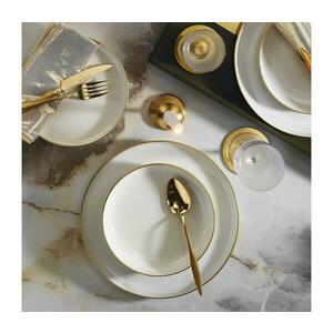 16 darabos fehér/arany porcelán étkészlet 710KTP3602 kép